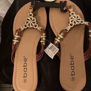 Brown sandals